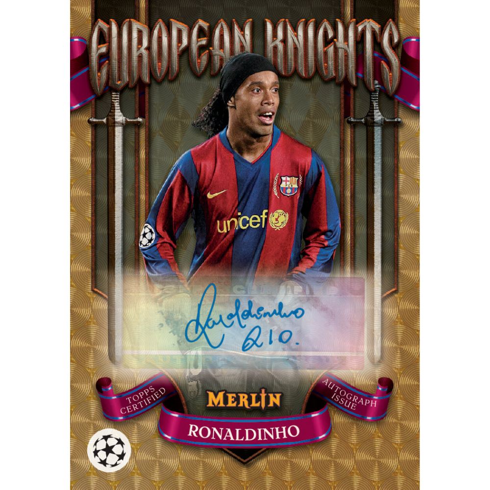 2024/25 Topps Merlin Chrome UEFA Club Competitions Soccer Hobby Box