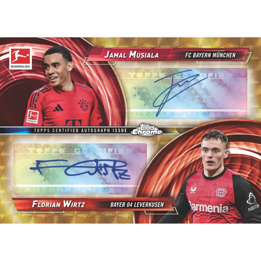 2024/25 Topps Chrome Bundesliga Soccer Hobby Box