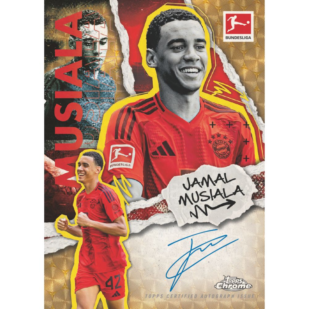 2024/25 Topps Chrome Bundesliga Soccer Hobby Box