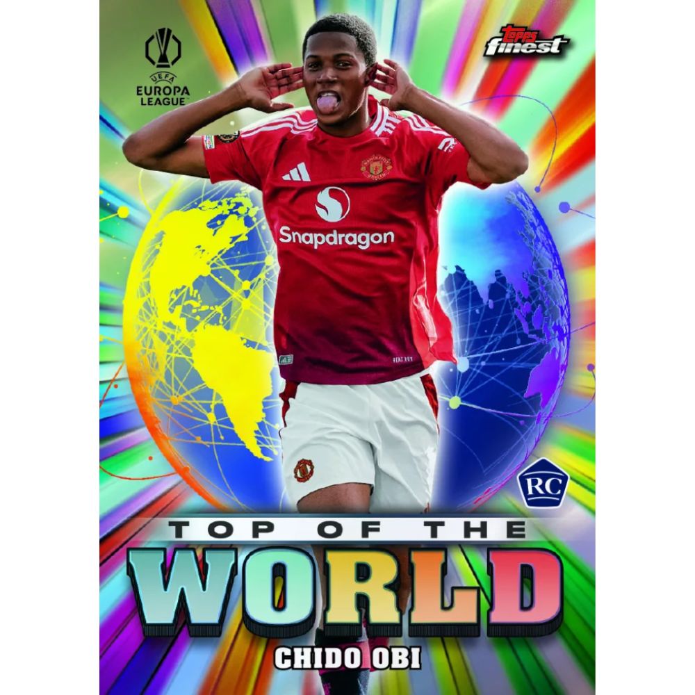 2024/25 Topps Finest UEFA Club Competitions Soccer Hobby Box