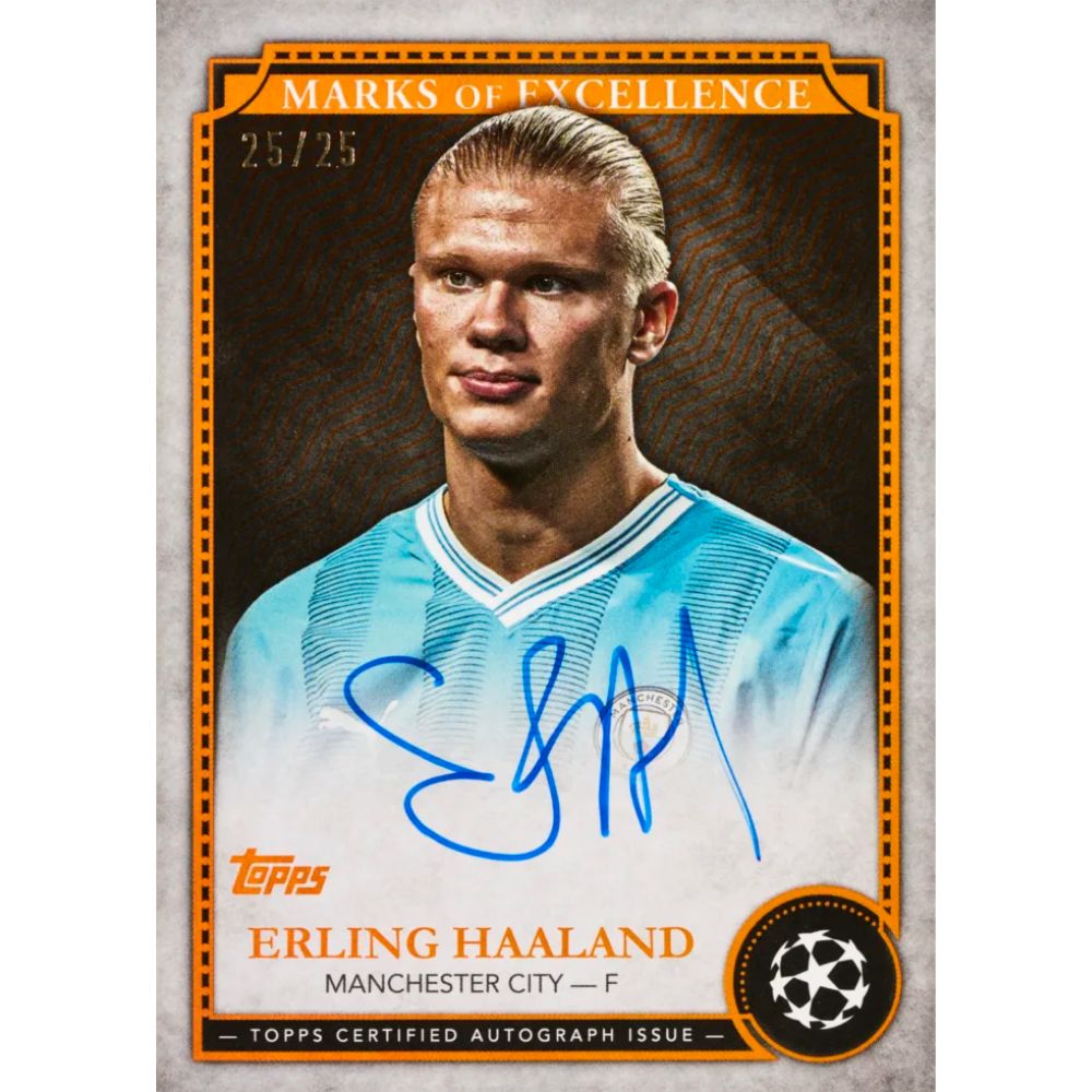 2024/25 Topps Finest UEFA Club Competitions Soccer Hobby Box