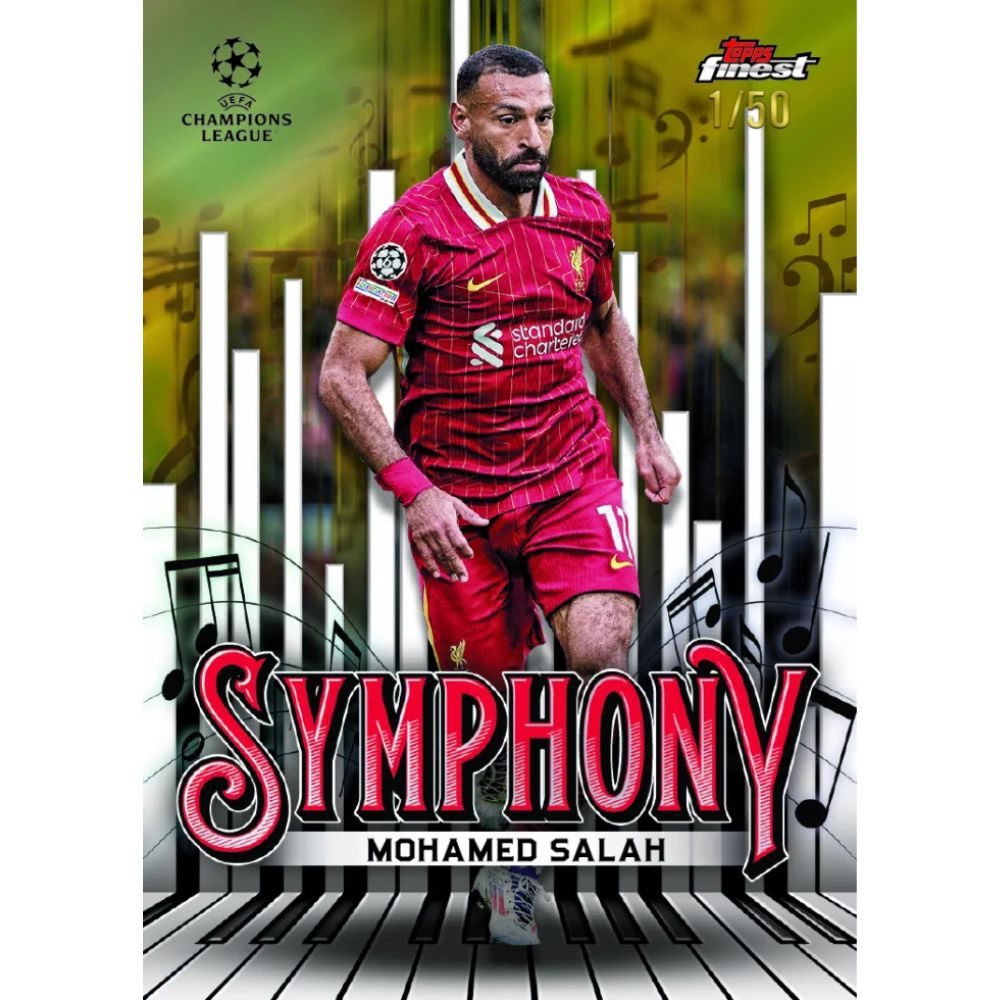 2024/25 Topps Finest UEFA Club Competitions Soccer Hobby Box