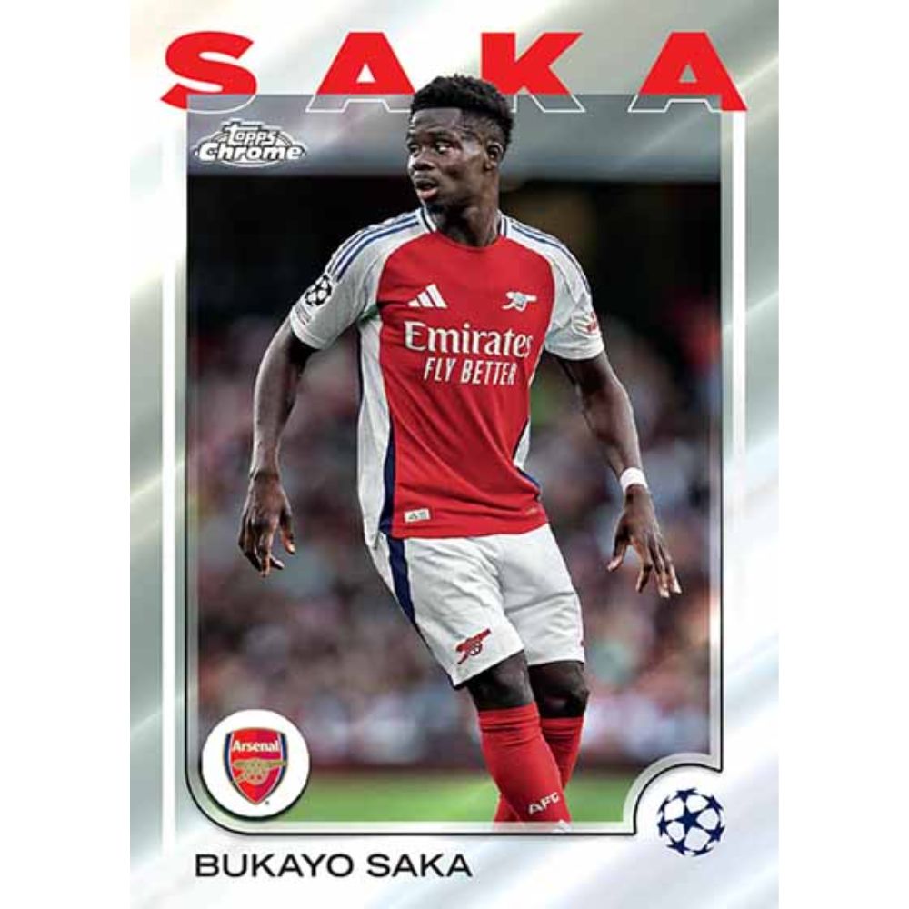 2024/25 Topps Chrome UEFA Club Competitions Soccer Blaster Box