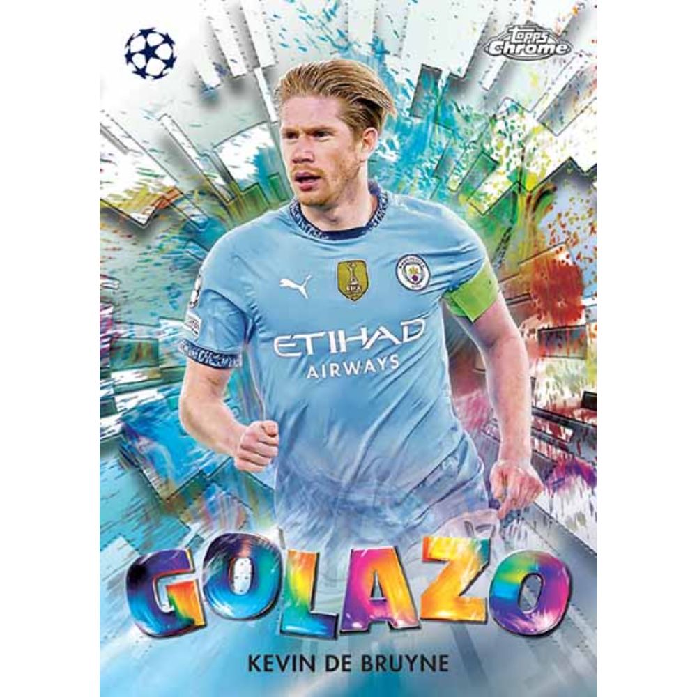 2024/25 Topps Chrome UEFA Club Competitions Soccer Hobby Box