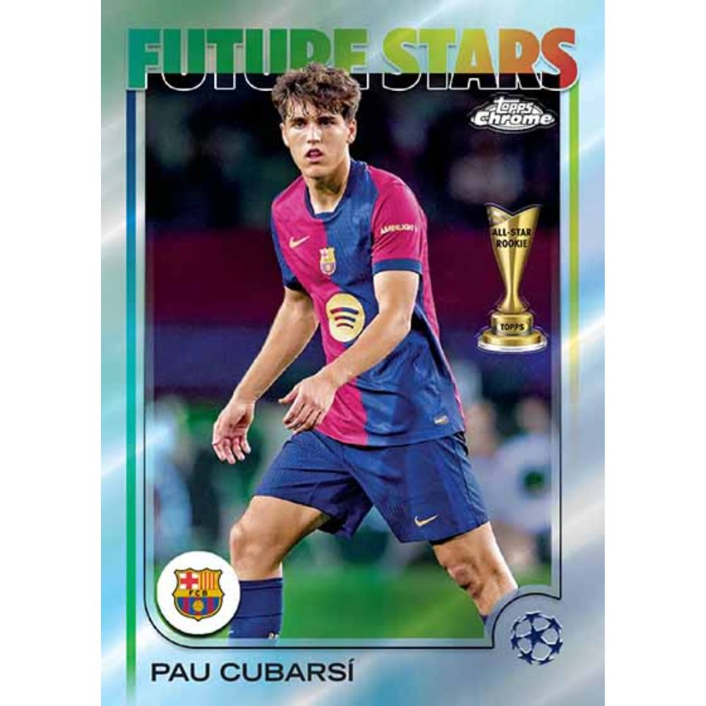 2024/25 Topps Chrome UEFA Club Competitions Soccer Hobby Box