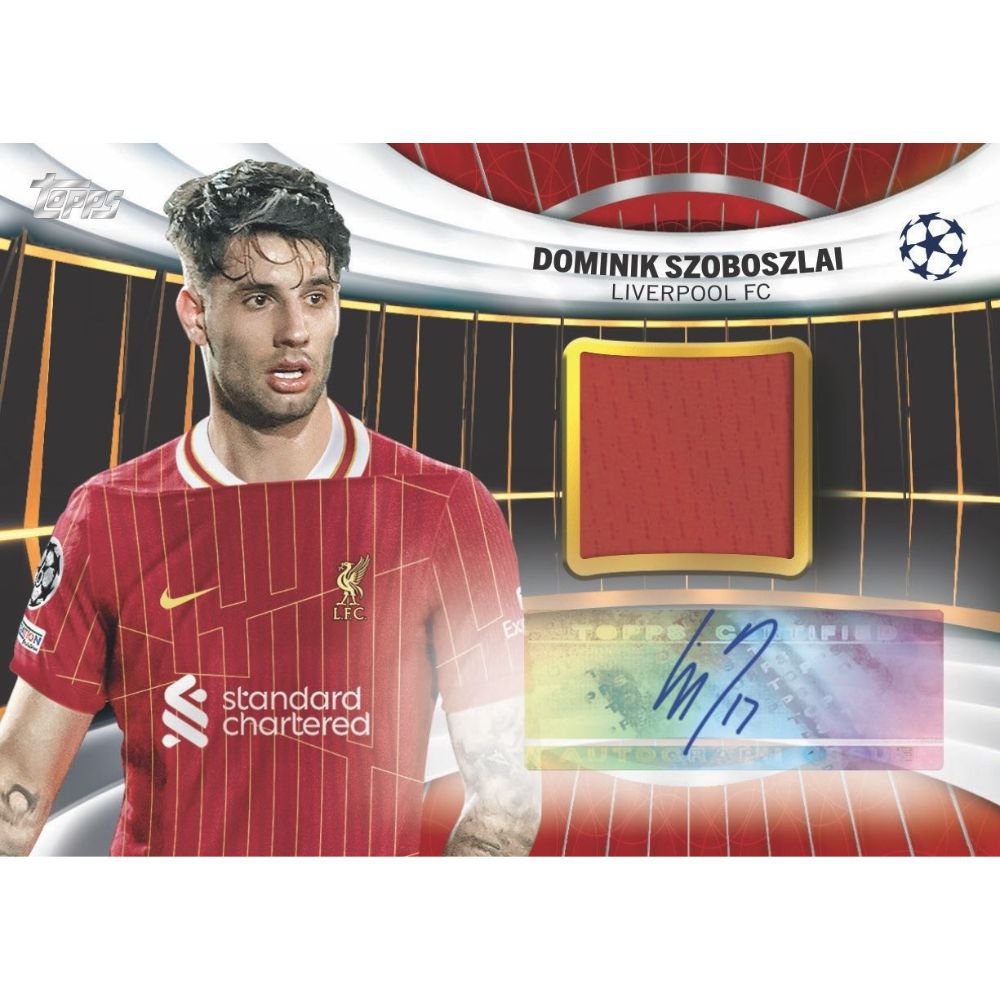 2024/25 Topps UEFA Club Competitions Soccer Blaster Box