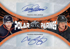 2024 Leaf Metal Legends Hockey Hobby Box
