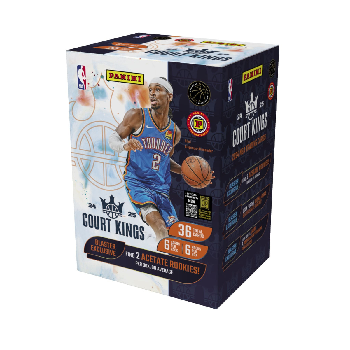 2024/25 Panini Court Kings Basketball International Blaster Box