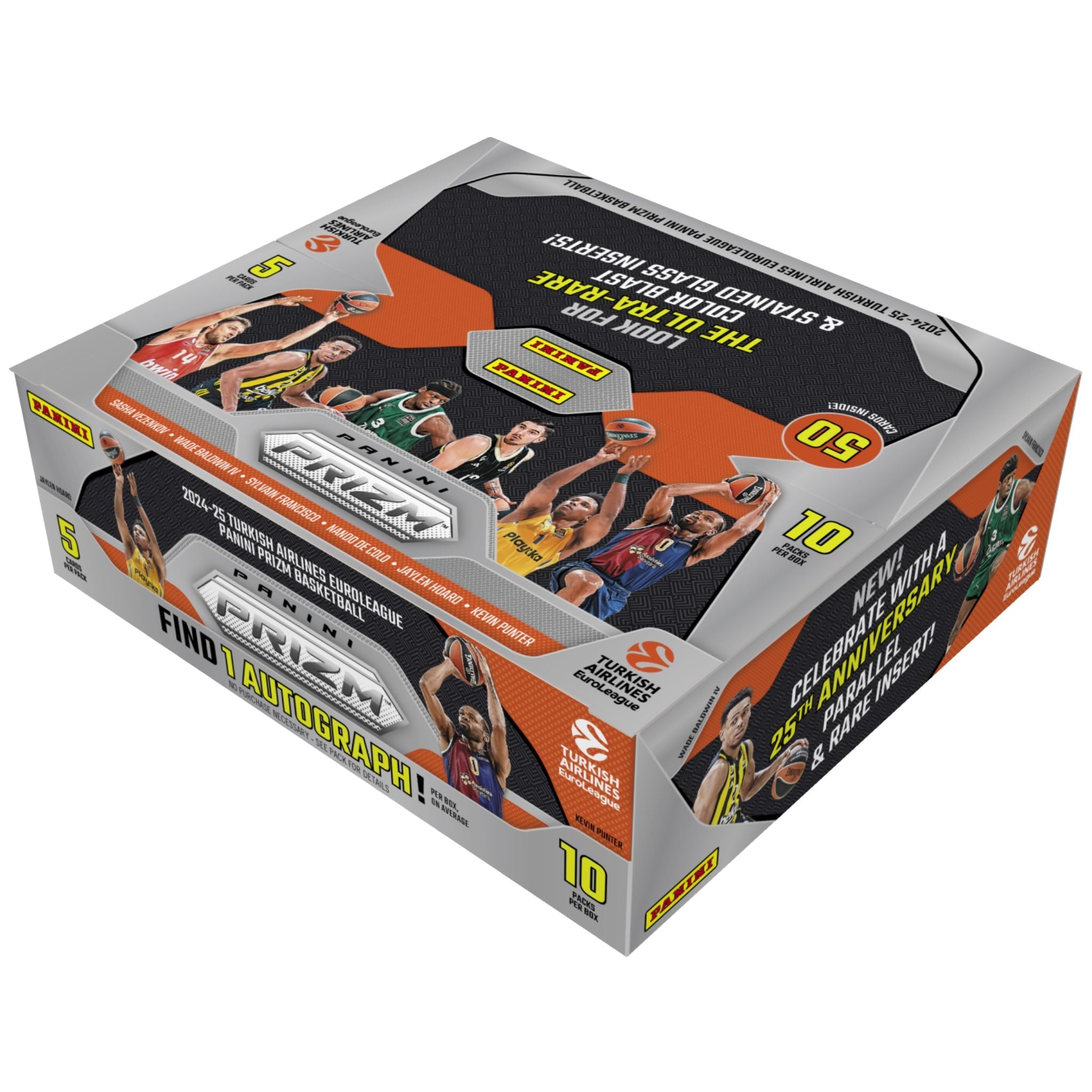 2024/25 Panini Prizm Euroleague Basketball Hobby Box