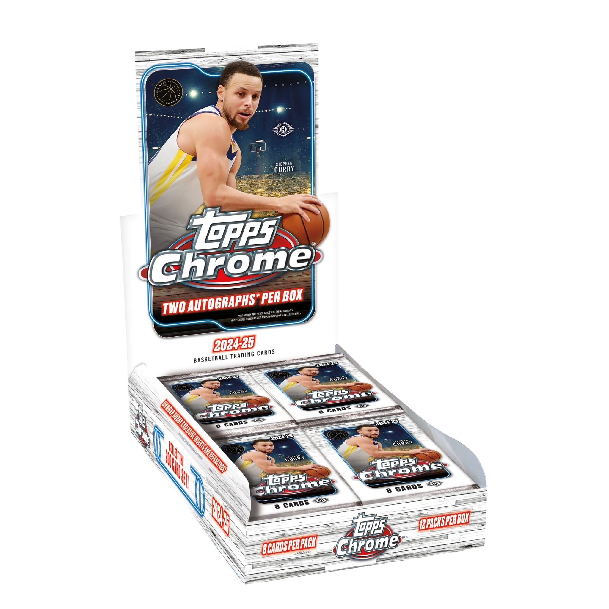 2024/25 Topps Chrome Basketball Hobby Box