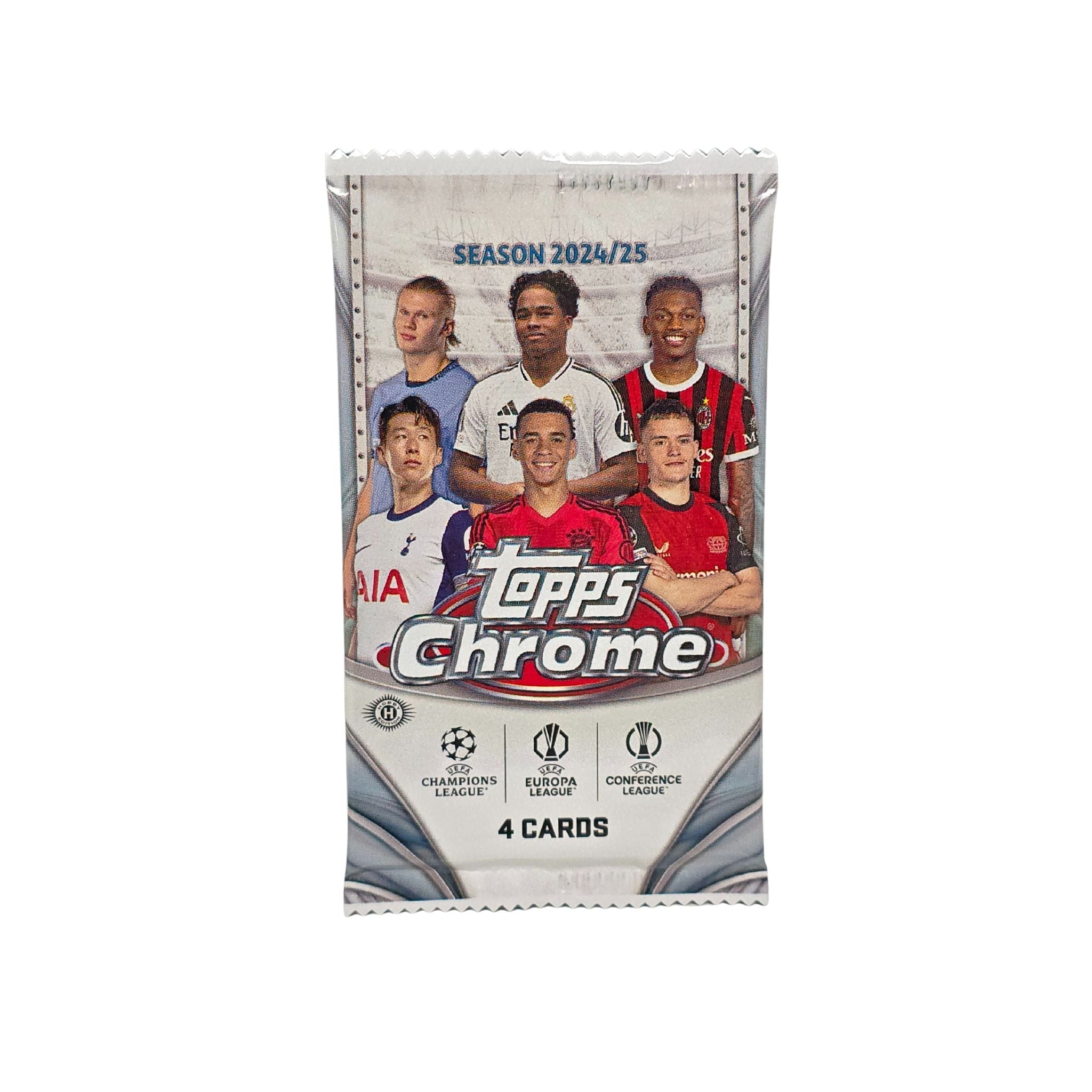 2024/25 Topps Chrome UEFA Club Competitions Soccer Hobby Pack