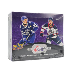 2024/25 Upper Deck CHL Hockey Hobby Box