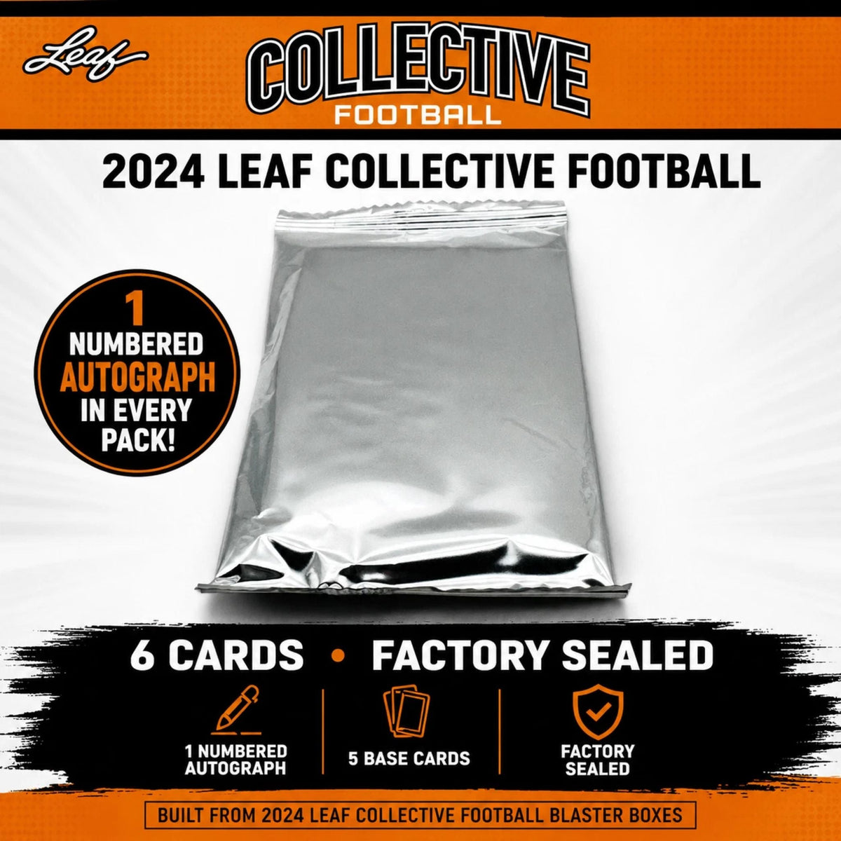 2024 Leaf Collective Football Pack