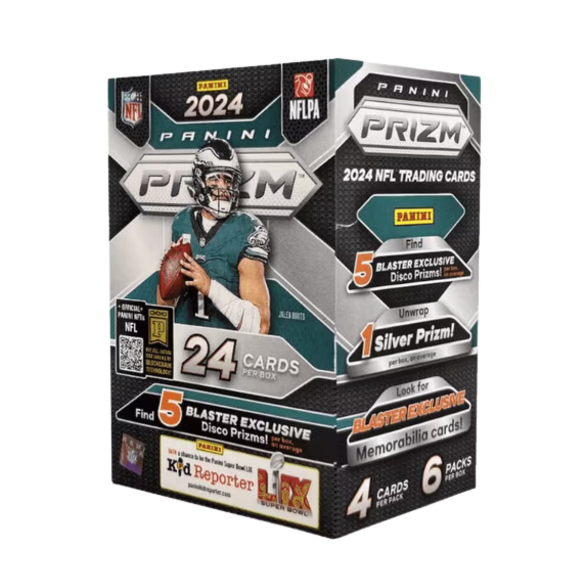 2024 Panini Prizm Football Disco Prizm Blaster Box