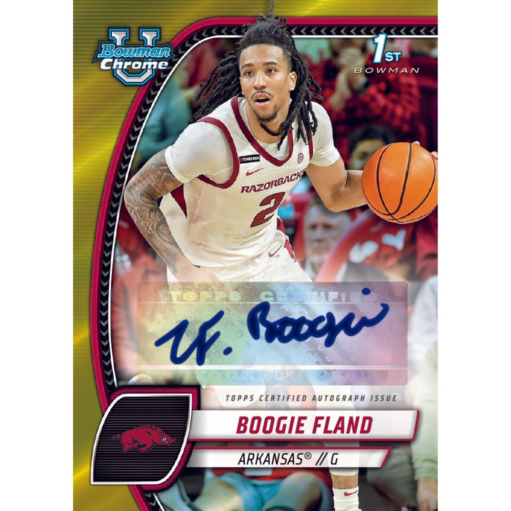 2024/25 Bowman Chrome University Basketball Hobby Box