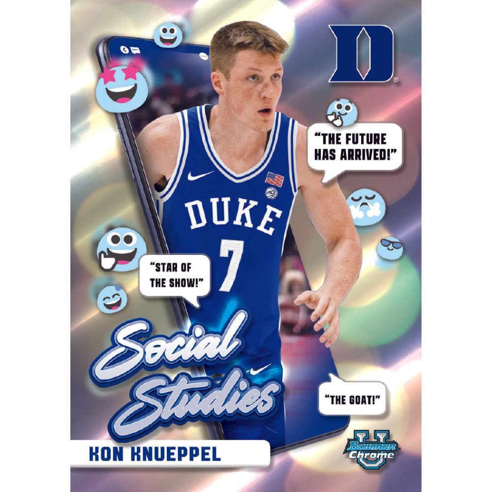 2024/25 Bowman Chrome University Basketball Mega Box