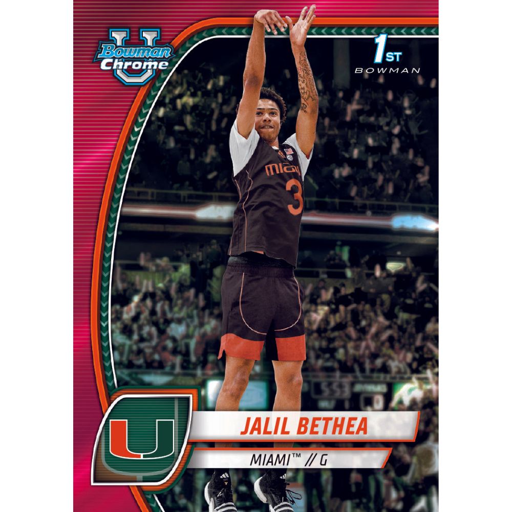 2024/25 Bowman Chrome University Basketball Mega Box