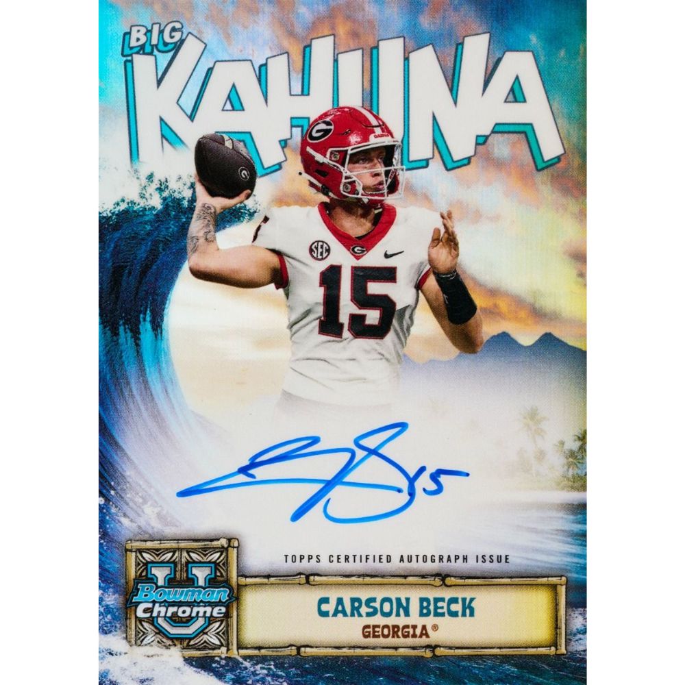 2024 Bowman Chrome University Football Hobby Box