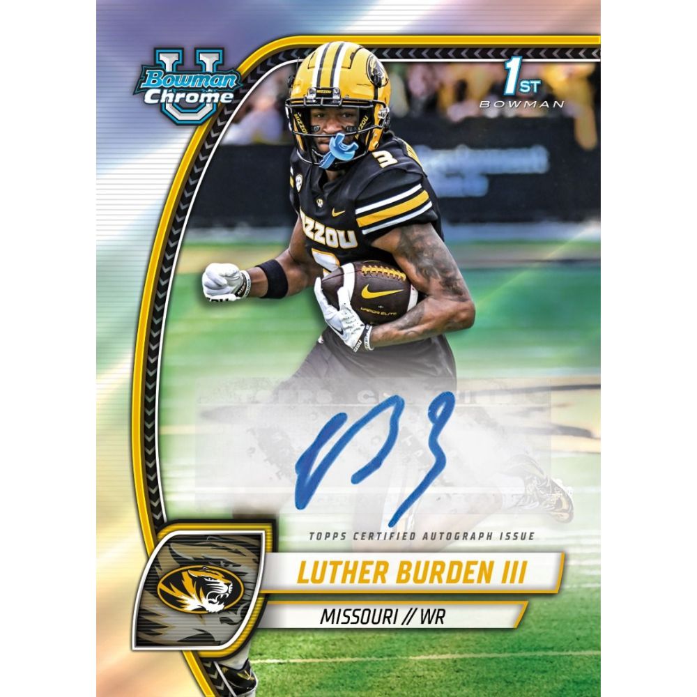 2024 Bowman Chrome University Football Jumbo Box
