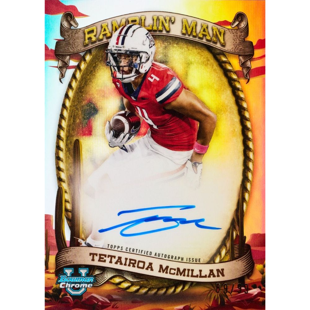 2024 Bowman Chrome University Football Jumbo Box