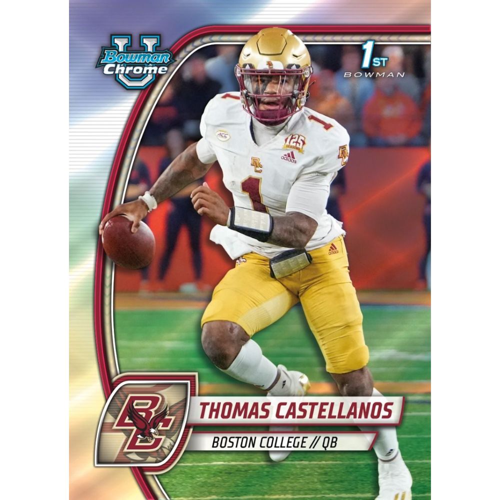 2024 Bowman Chrome University Football Hobby Box