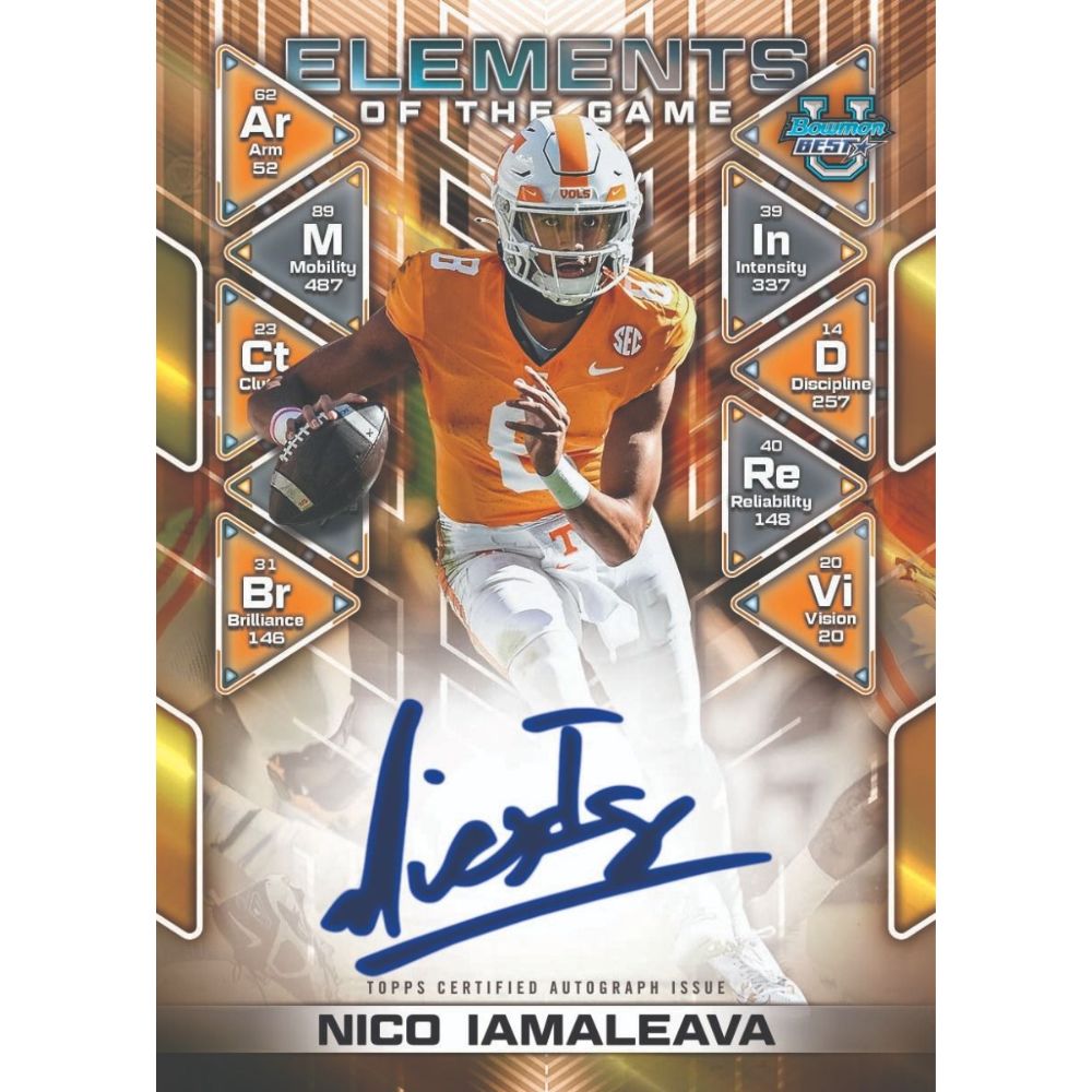 2024 Bowman University Best Football Hobby Box