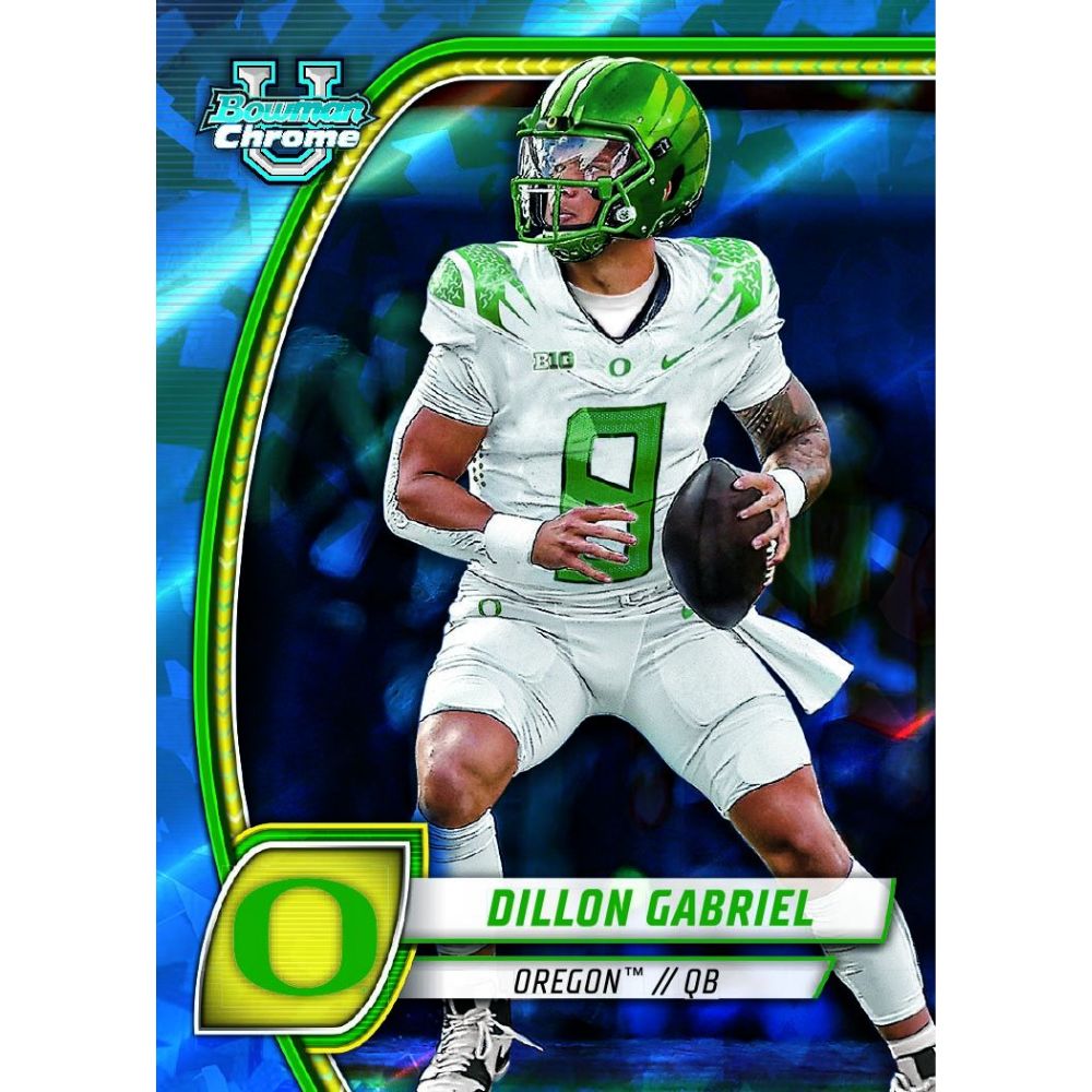 2024 Bowman University Chrome Football Sapphire Edition Box