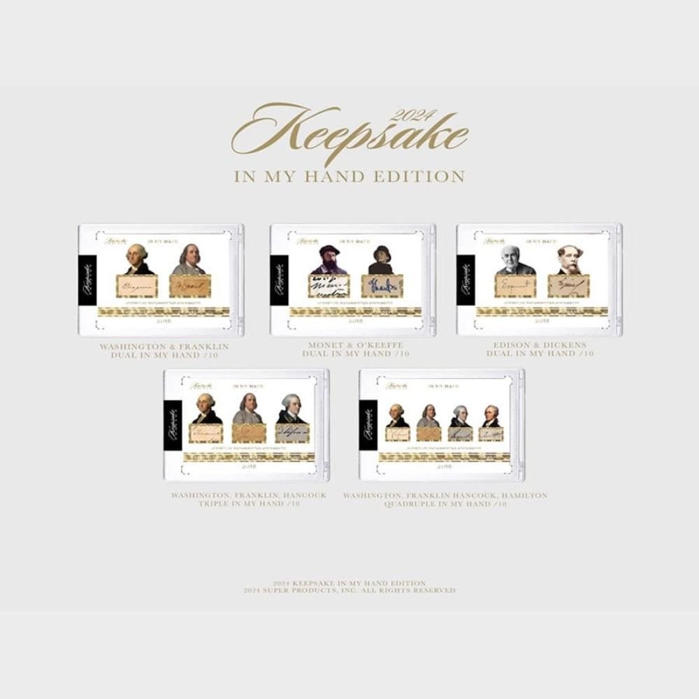 2024 Keepsake In My Hand Edition Hobby Box