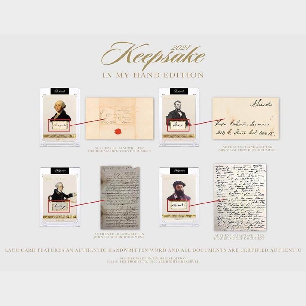 2024 Keepsake In My Hand Edition Hobby Box