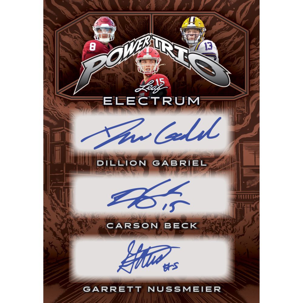 2024 Leaf Electrum Football Hobby Box
