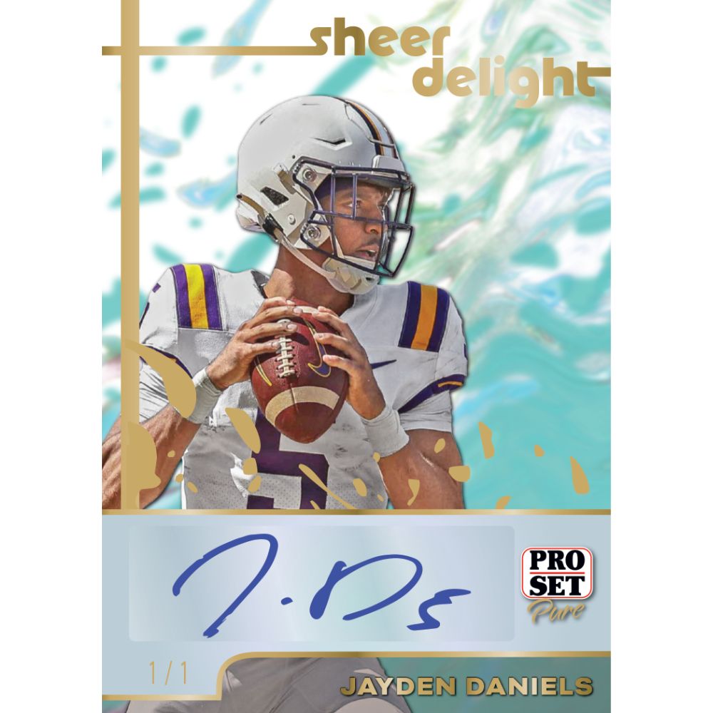 2024 Leaf Pro Set Pure Football Hobby Box