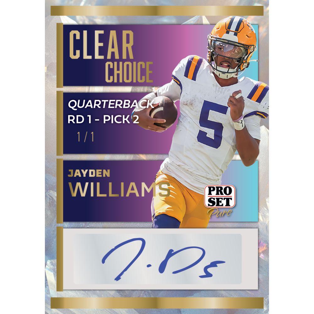 2024 Leaf Pro Set Pure Football Hobby Box