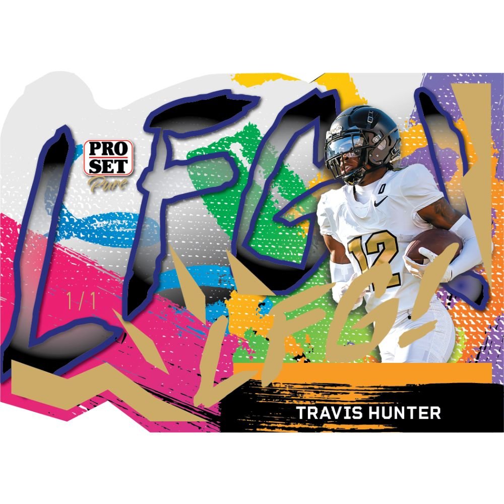 2024 Leaf Pro Set Pure Football Hobby Box