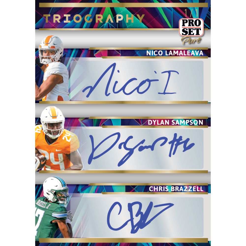 2024 Leaf Pro Set Pure Football Hobby Box