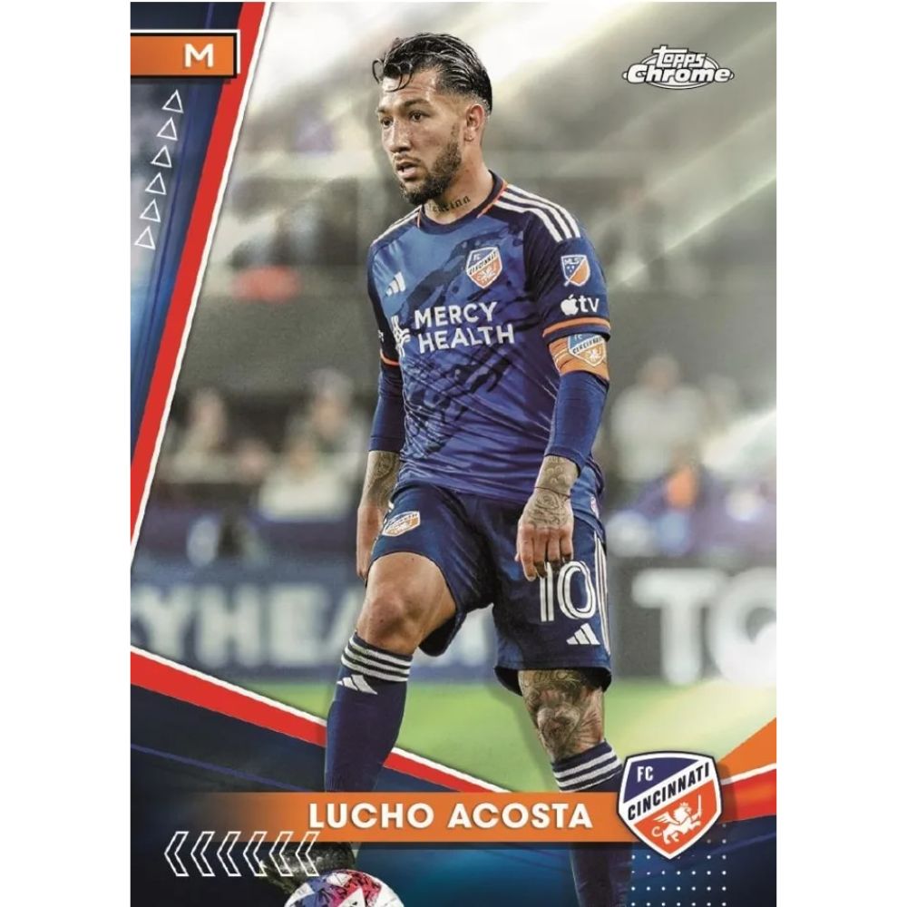 2024 Topps Chrome MLS Soccer Hobby Box