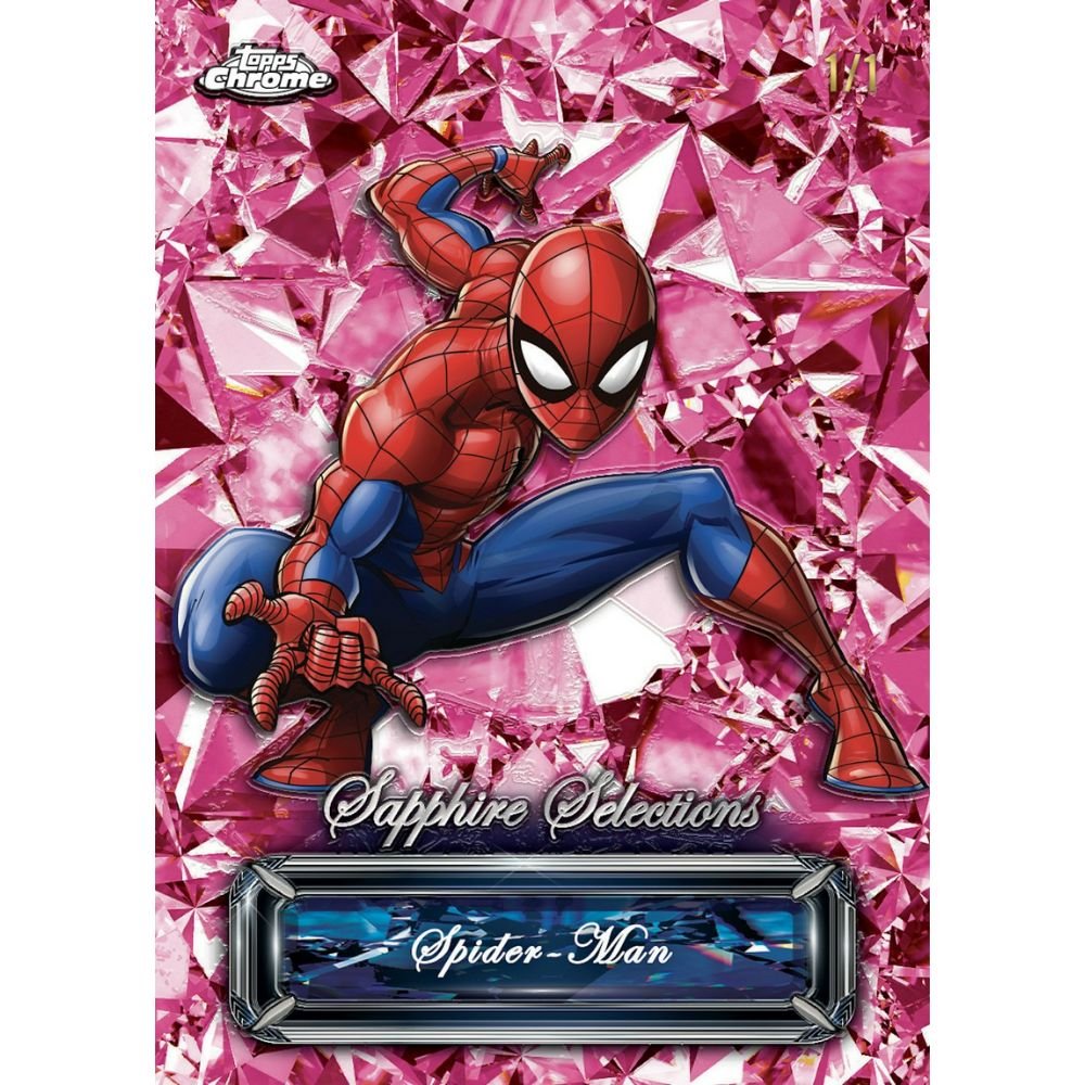 2024 Topps Chrome Sapphire Marvel Hobby Box