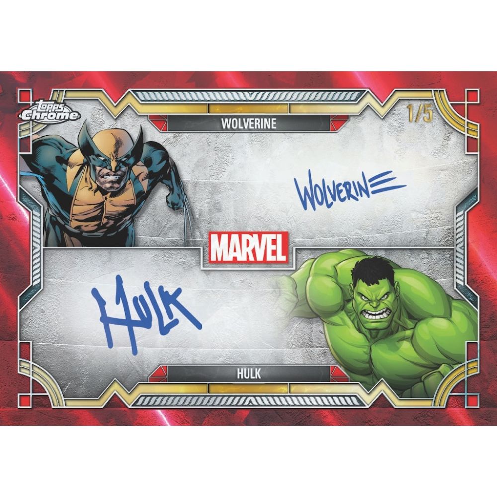 2024 Topps Chrome Sapphire Marvel Hobby Box