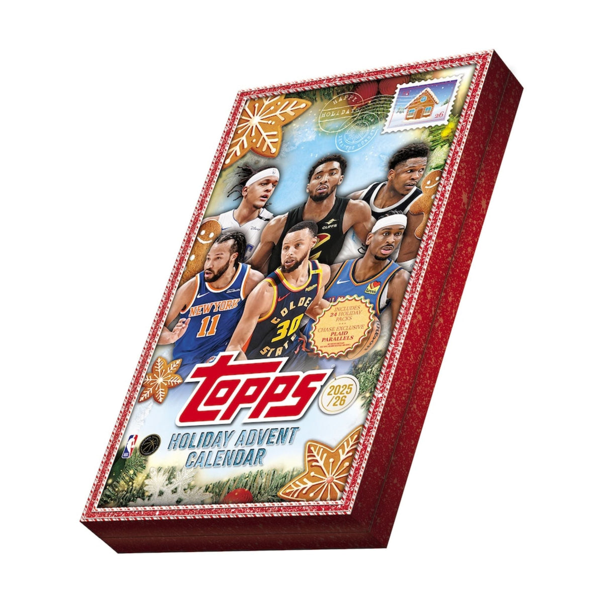 2025/26 Topps Basketball Holiday Calendar