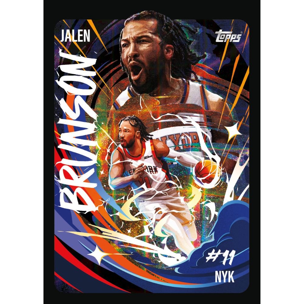 2025/26 Topps Chrome Basketball First Day Jumbo Box