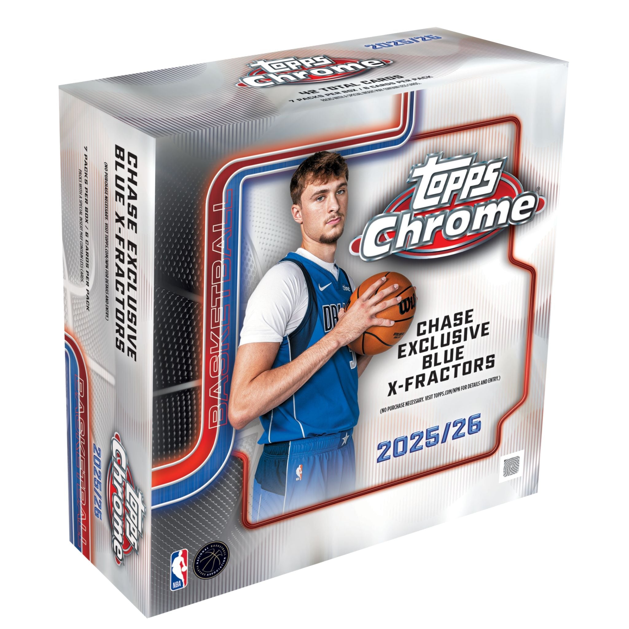 2025/26 Topps Chrome Basketball Mega Box