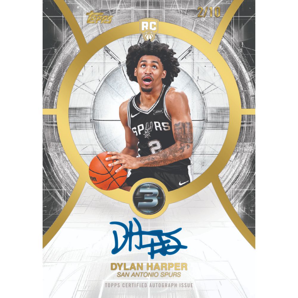 2025/26 Topps Three Basketball Hobby Box