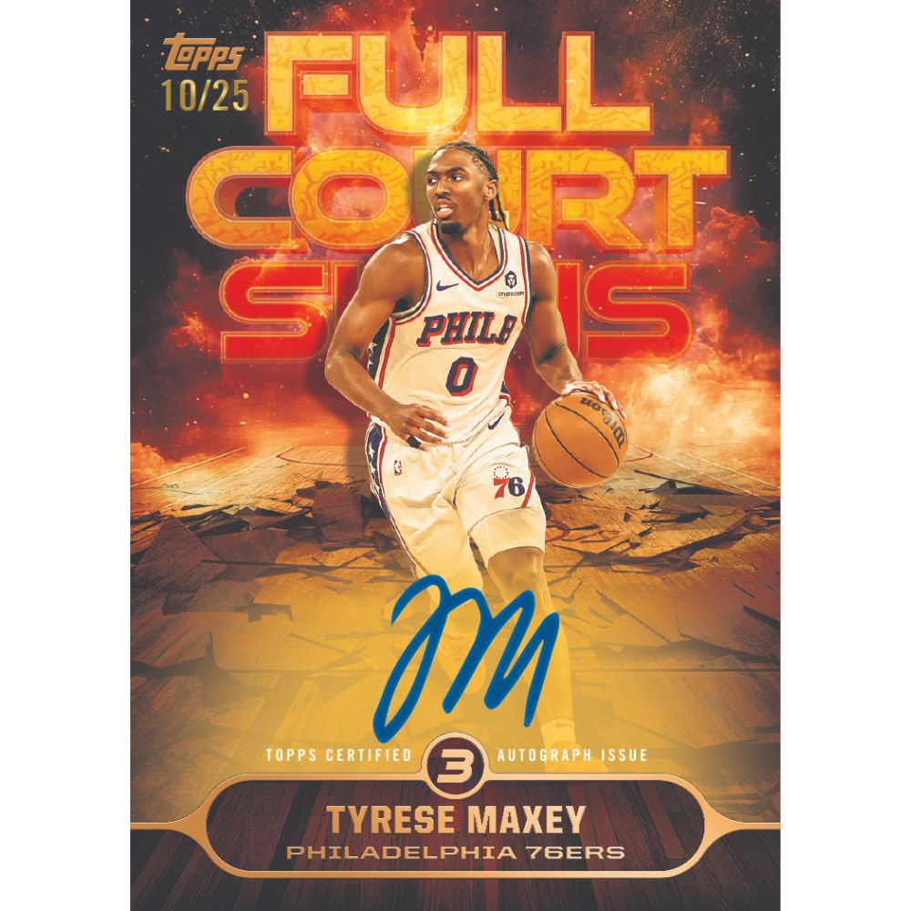 2025/26 Topps Three Basketball Hobby Box