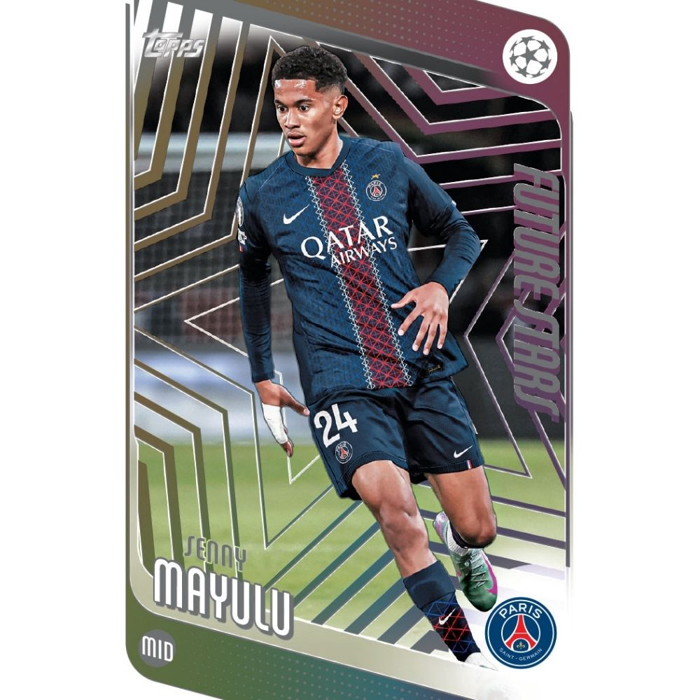 2025/26 Topps UEFA Club Competitions Soccer Hobby Box