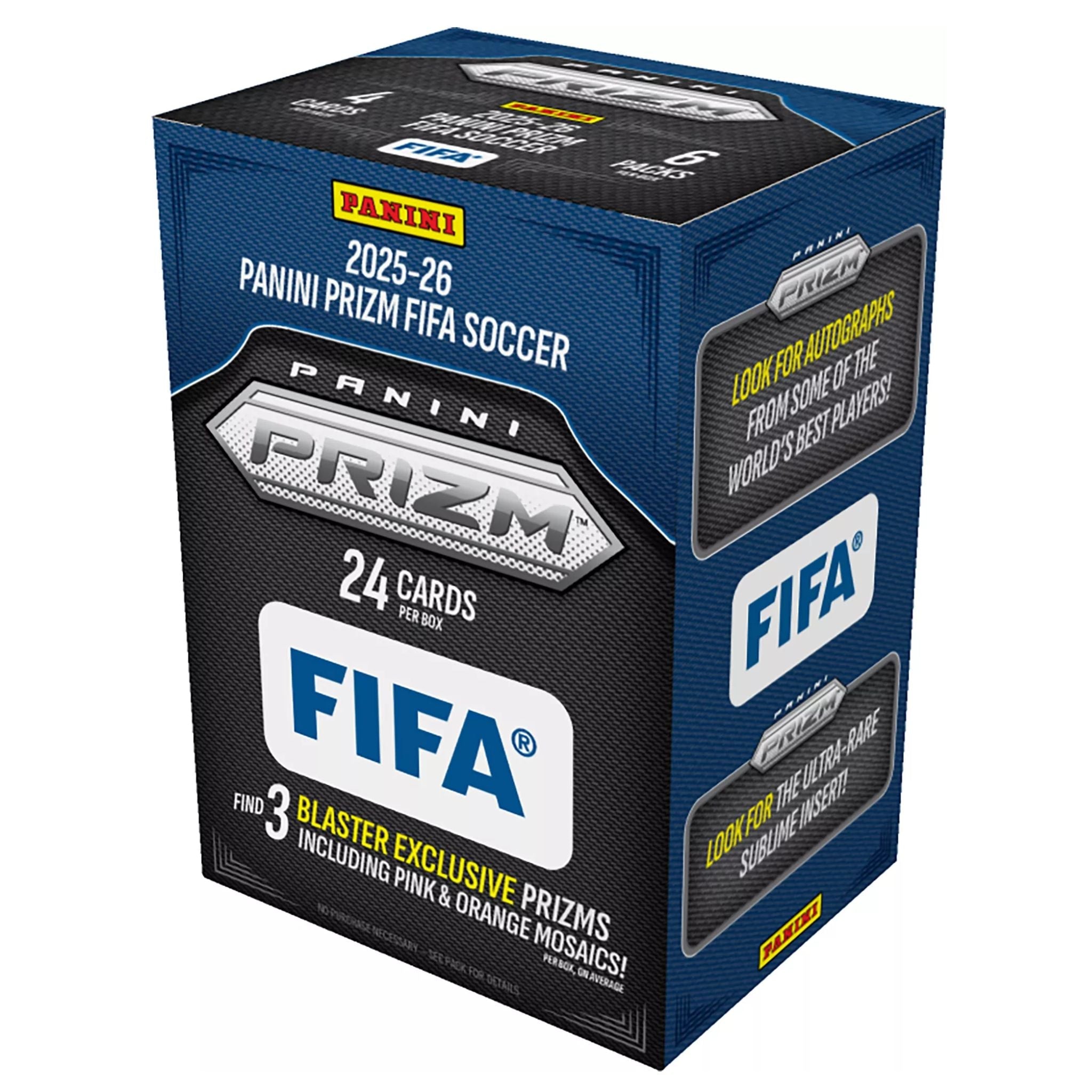 2025/26 Panini Prizm FIFA Soccer Blaster Box