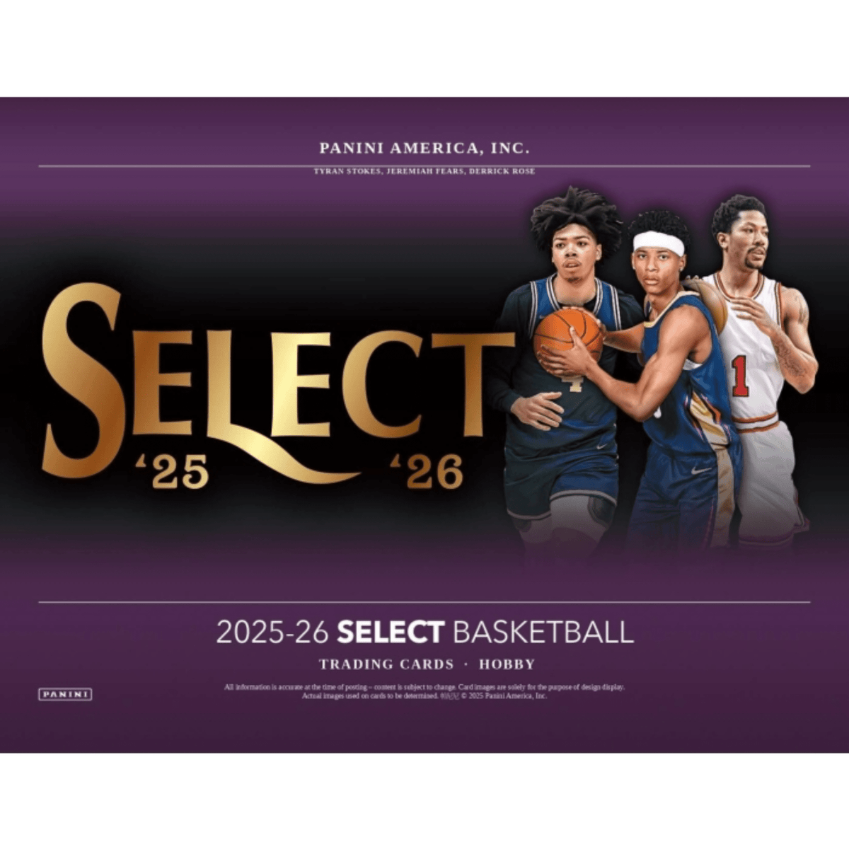 2025/26 Panini Select Basketball Hobby Box (Presell)