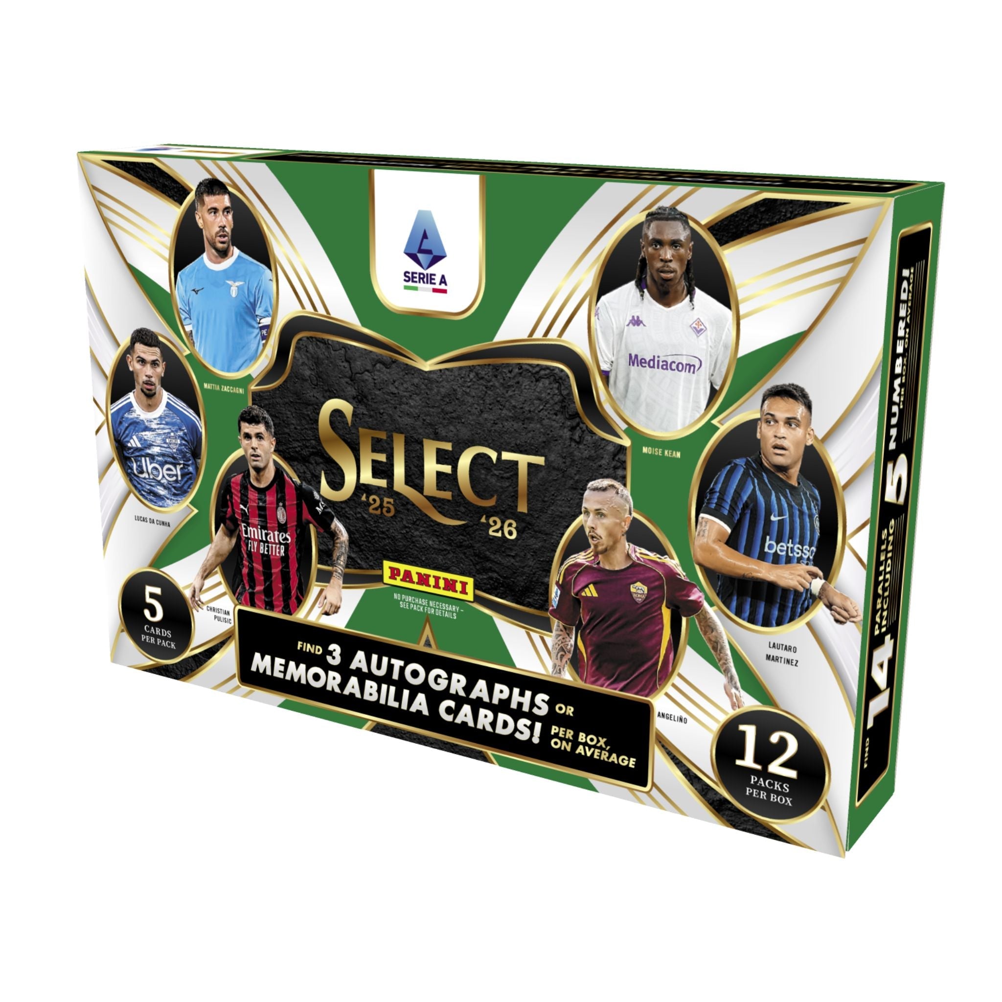 2025/26 Panini Select Serie A Soccer Hobby Box