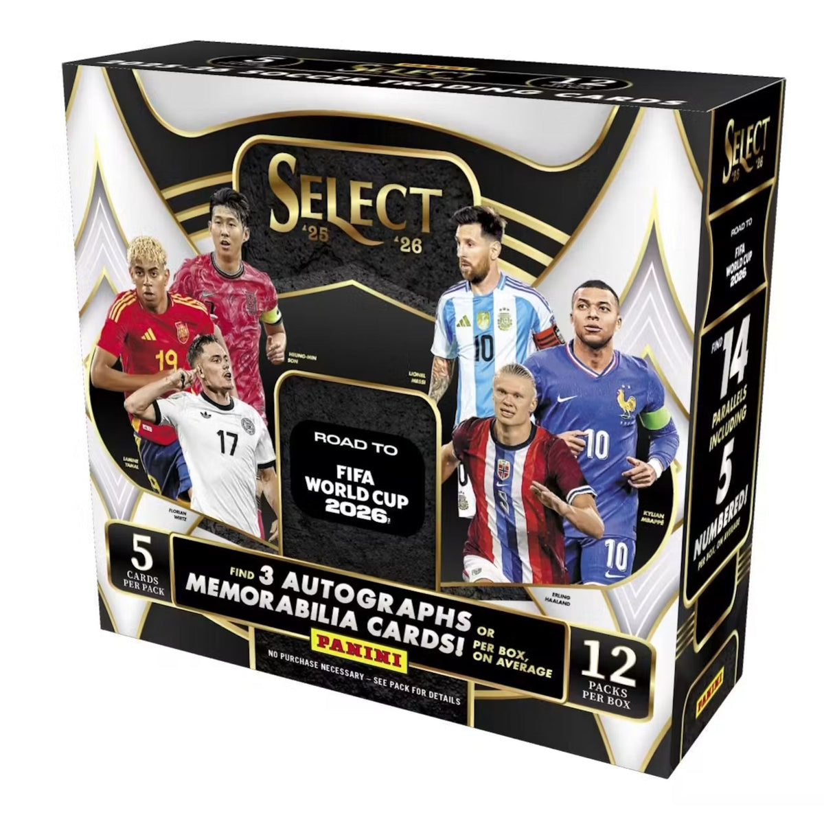 2025/26 Panini Select World Cup Soccer Hobby Box