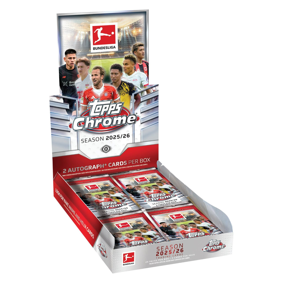 2025/26 Topps Chrome Bundesliga Soccer Hobby Box