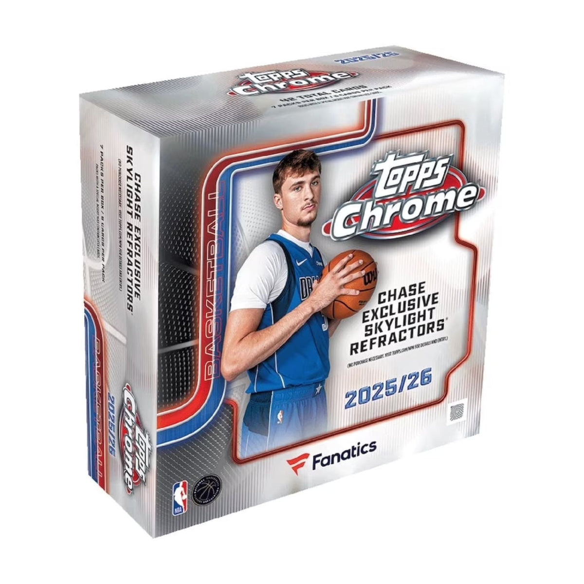 2025/26 Topps Chrome Basketball Fanatics Mega Box
