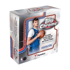 2025/26 Topps Chrome Basketball Fanatics Mega Box
